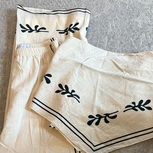 Petal and Pup Pants Set